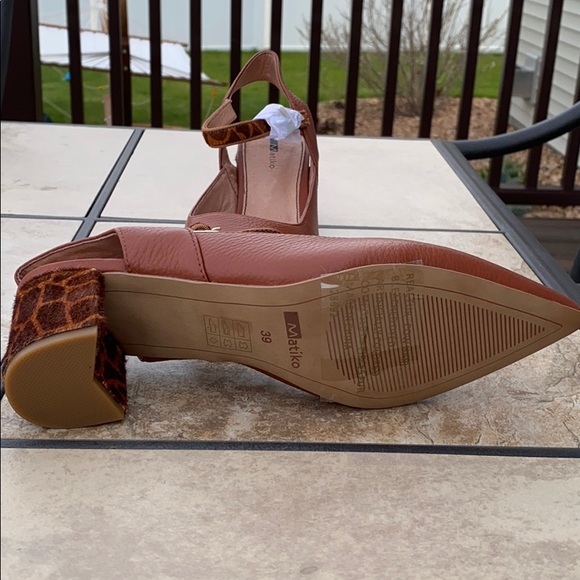 MATIKO Slingback heels Giraffe - Picture 6 of 6